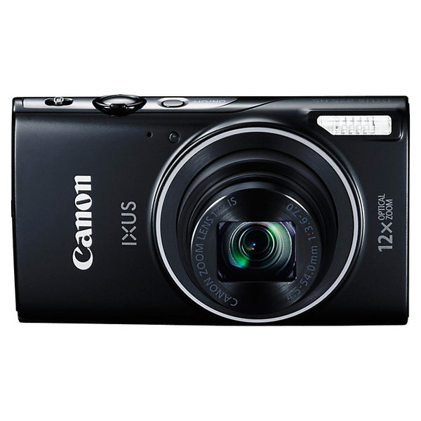 Canon IXUS 275 HS Compact Digital Camera, 20MP, Full HD 1080p, NFC, Built-In Wi-Fi, 3" LCD Screen, Black